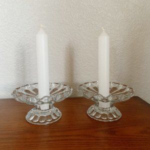 Retired PartyLite Crystal Candleholders Votives, Tapers, Pillars and Tealights